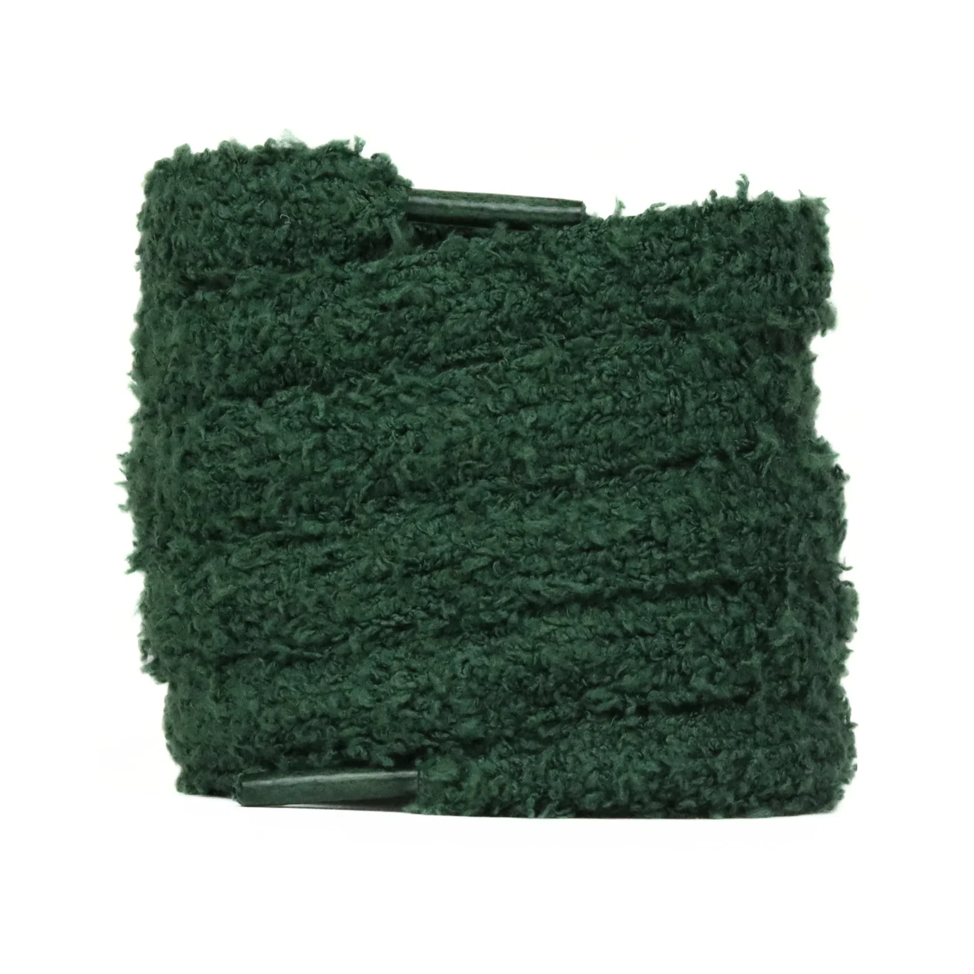 Lacet peluche 15mm couleur Vert - Vue principale