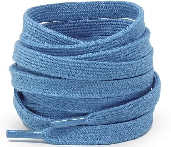 Lacet plat Bleu ciel - Vue principale