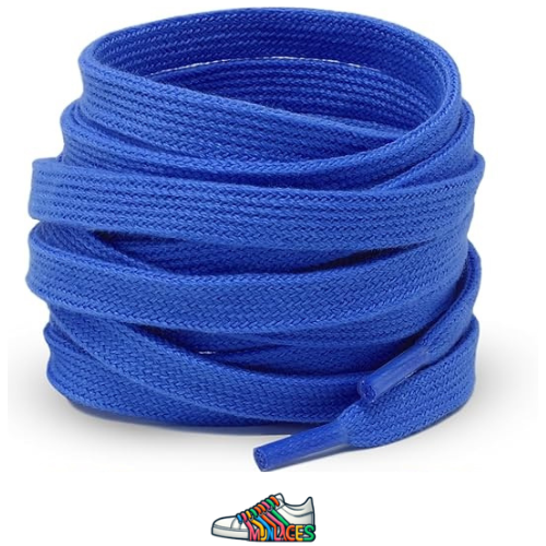 lacet plat Bleu nasa