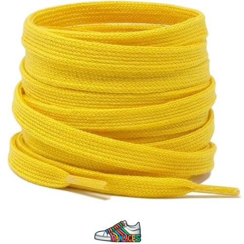 Lacet Plat Jaune
