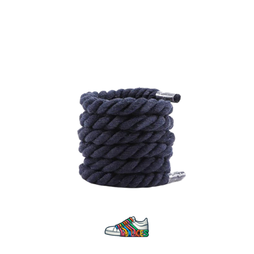 Lacets corde Bleu Navy