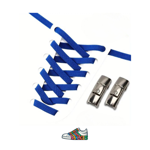 lacets élastiques Bleu