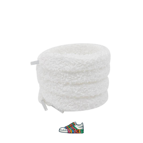 Lacets En Peluche blanc