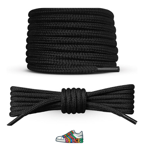 Lacets ronds & épais Noir