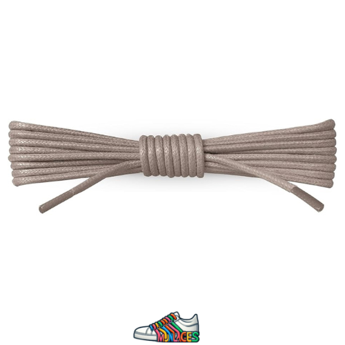 Lacets Ronds et Fins Beige - Vue principale