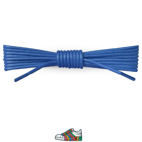 Lacets ronds et fins Bleu - Vue principale