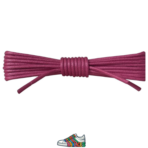 Lacets Ronds et Fins Bordeaux - Vue principale