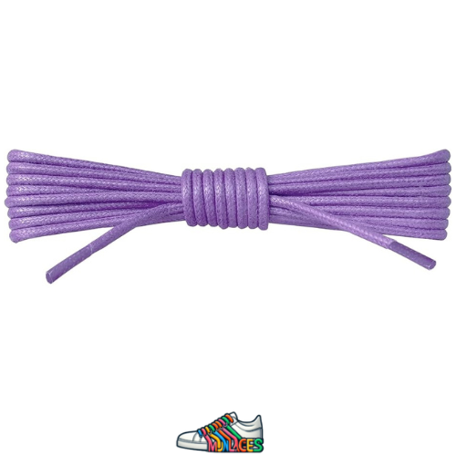 Lacets Ronds et Fins Violet - Vue principale