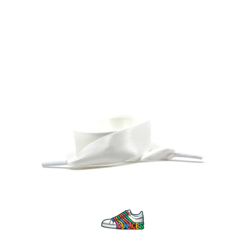 Lacets Satin Blancs
