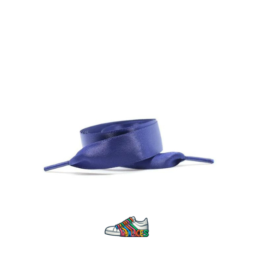 Lacets Satin Bleu Marine