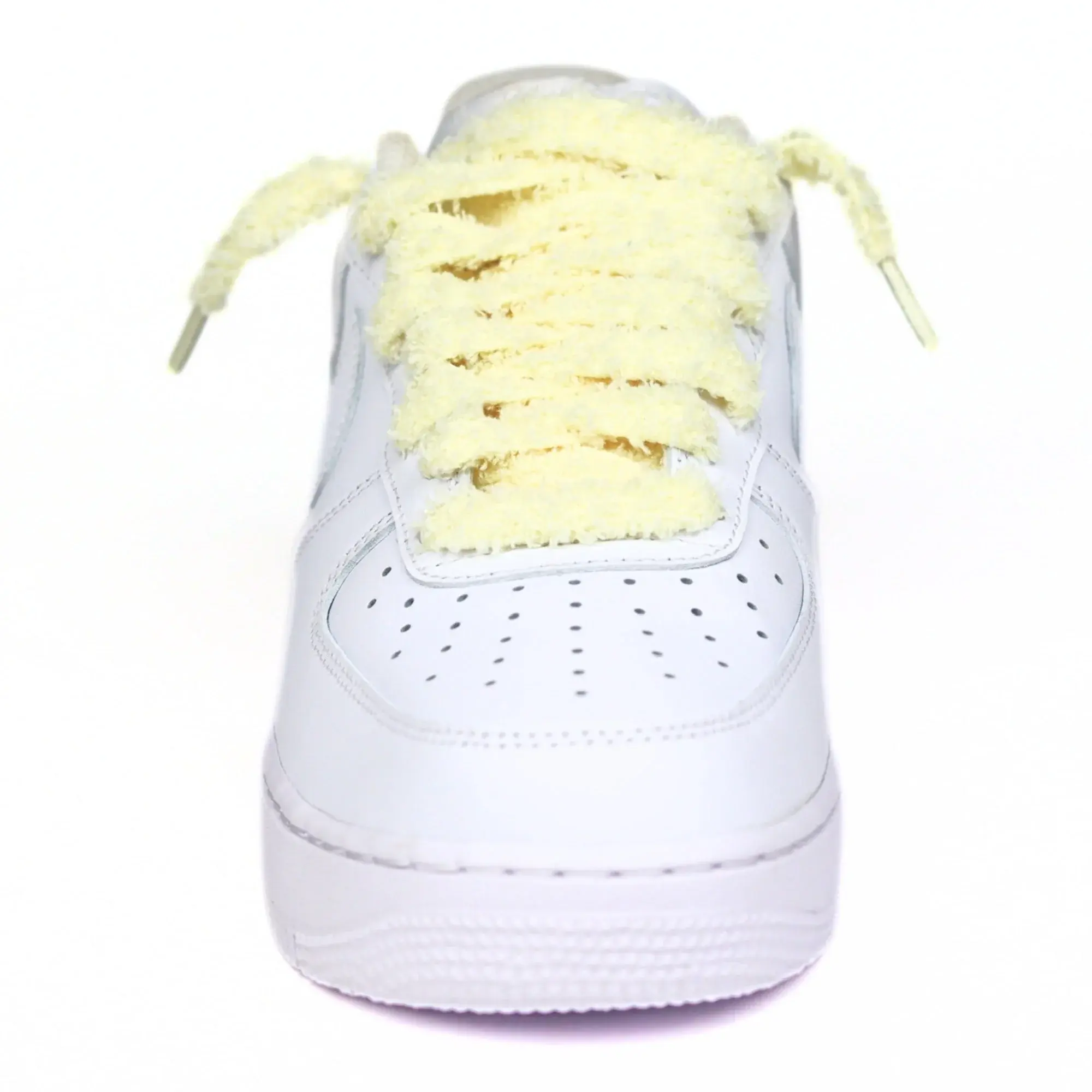 Flacet Lacet Peluche 15mm Jaune | MonLacets.com | MonLacets
